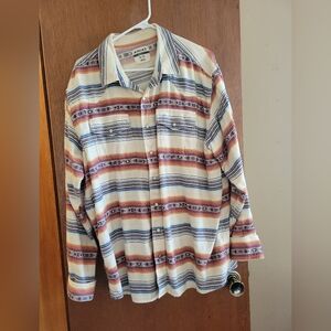 Ariat Men's Casual Multicolor Striped Shirt